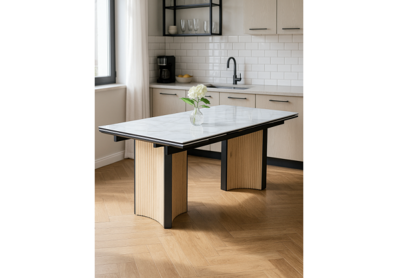 Керамический стол Саливан 180x90 carla larkin / дуб монтана (90x77)
